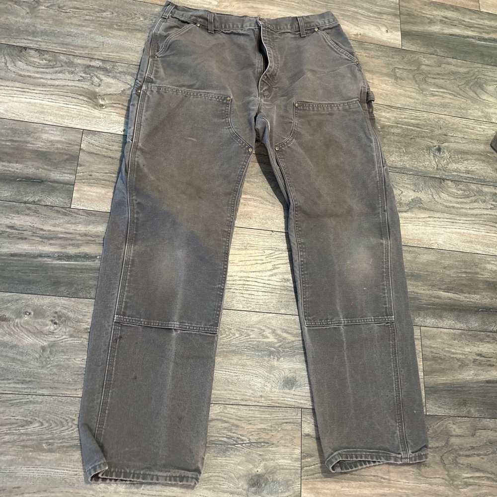 Carhartt Men's Charcoal Cargo Pants